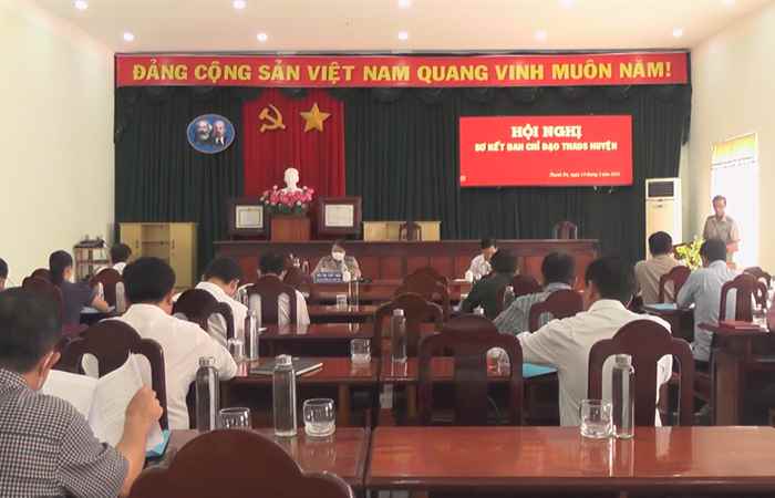 Thạnh Trị sơ kết công tác thi hành án dân sự