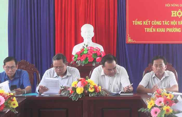 Thạnh Trị: Hội Nông dân tổng kết năm 2023