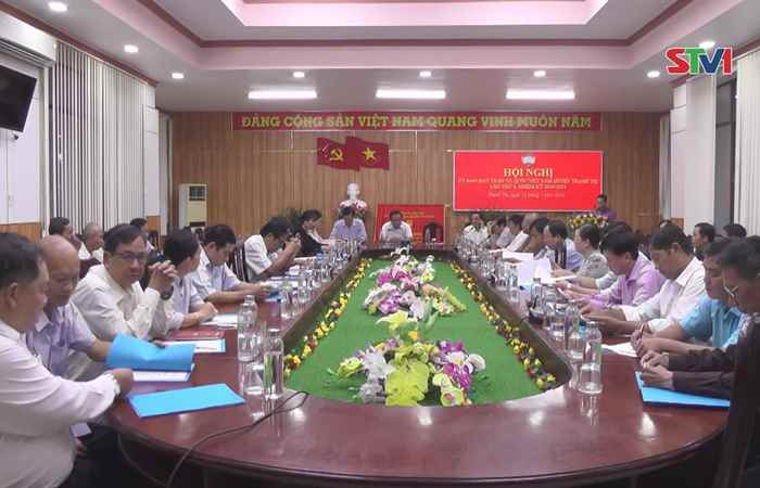 Thạnh Trị: Uỷ ban MTTQ Việt Nam triển khai nhiệm vụ 6 tháng cuối năm 2022
