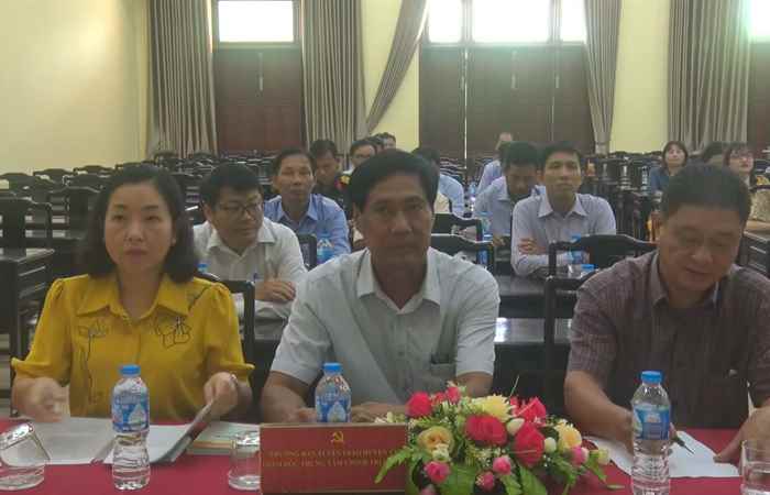 Cù Lao Dung: Thao giảng -Tọa đàm công tác giảng dạy lý luận chính trị  