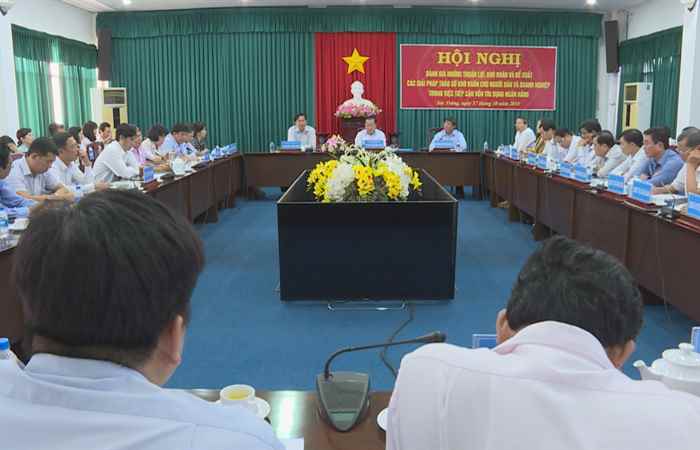 Tháo gỡ khó khăn cho người dân và doanh nghiệp trong tiếp cận vốn tín dụng