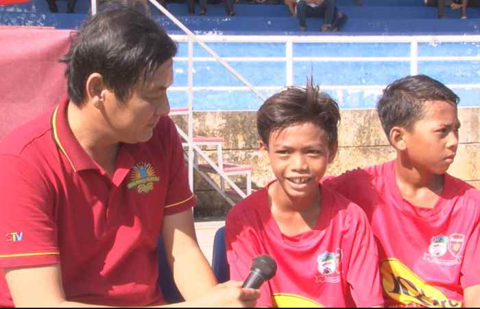 Kết thúc giải bóng đá nhi đồng tranh Cúp STV I/2017 