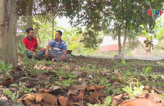 Thí sinh huyện Kế Sách chuẩn bị cho Liên hoan dân ca Khmer khu vực ĐBSCL năm 2018