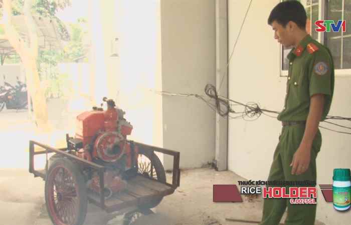 Thị xã Ngã Năm chủ động công tác phòng cháy chữa cháy trong cao điểm nắng nóng