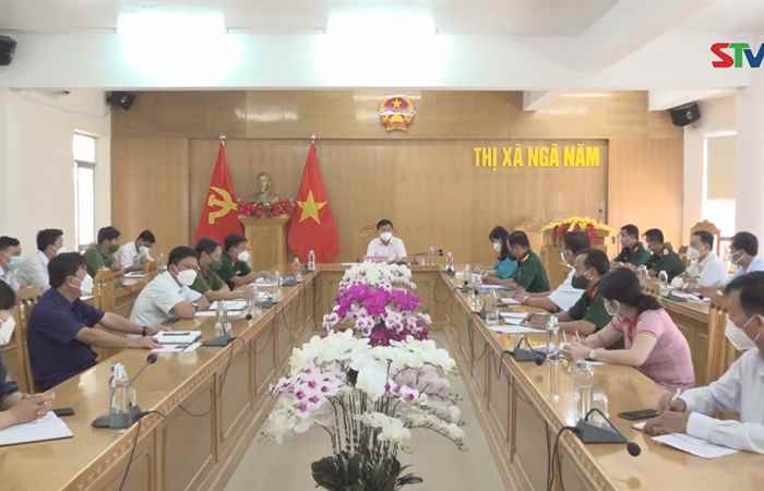 Thị xã Ngã Năm triển khai Kế hoạch Lễ giao - nhận quân