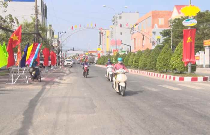 Thị xã Vĩnh Châu chỉnh trang đô thị chào năm mới Nhâm Dần 2022