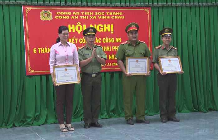 Vĩnh Châu: Công an Thị xã triển khai phương hướng, nhiệm vụ 6 tháng cuối năm 2022 
