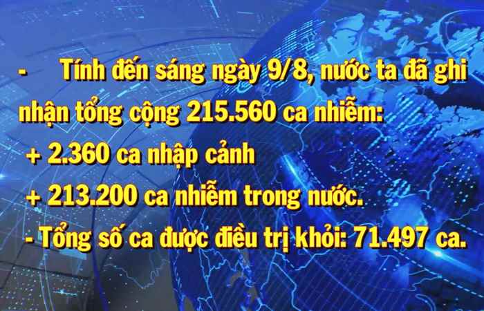 Thời sự trưa (09-08-2021)