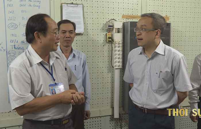 Thứ trưởng Bộ Thông tin và Truyền thông Phan Tâm đến thăm Đài PT-TH tỉnh Sóc Trăng