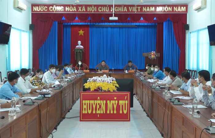 Mỹ Tú: Thường trực HĐND huyện triển khai nhiệm vụ quý II năm 2022