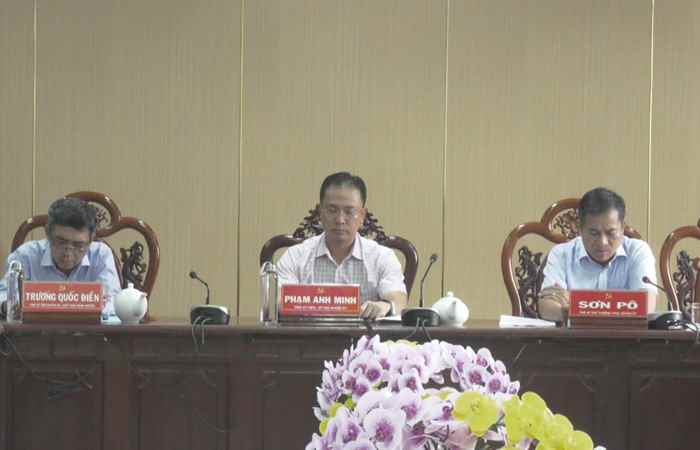 Thường trực Huyện ủy Châu Thành họp lệ thường kỳ tháng 5