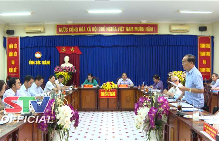 Thường trực Tỉnh uỷ làm việc với Uỷ ban MTTQ Việt Nam tỉnh, các tổ chức chính trị - xã hội và các hội quần chúng