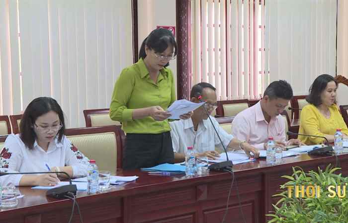 Thường trực Tỉnh ủy Sóc Trăng làm việc với MTTQ và các đoàn thể