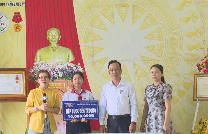 Tiếp bước em Thanh Tuyền đến trường (03-08-2024)