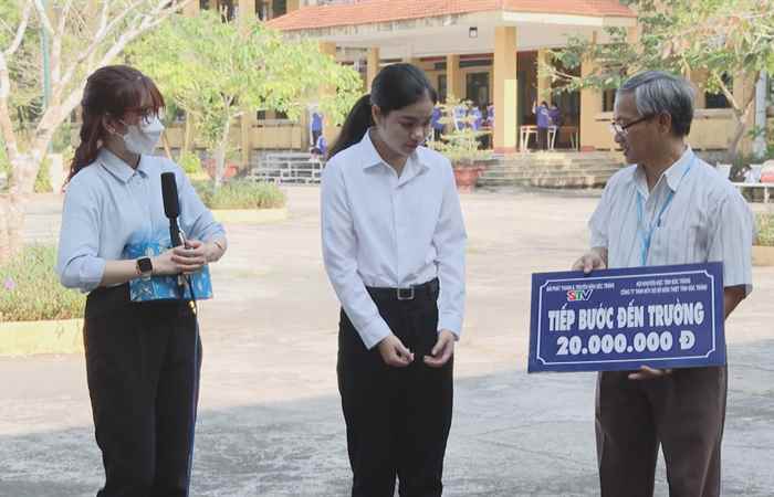 Tiếp bước em Lâm Ngọc Mỹ đến trường (17-12-2022)