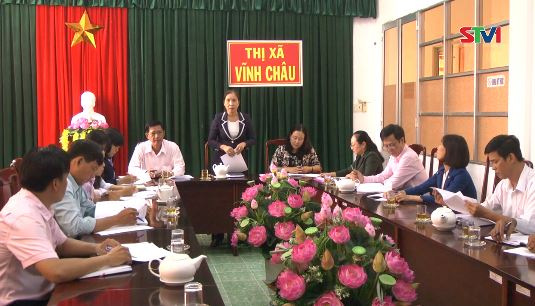 Đoàn khảo sát của Ban VH-XH HĐND tỉnh Sóc Trăng làm việc với Thị xã Vĩnh Châu