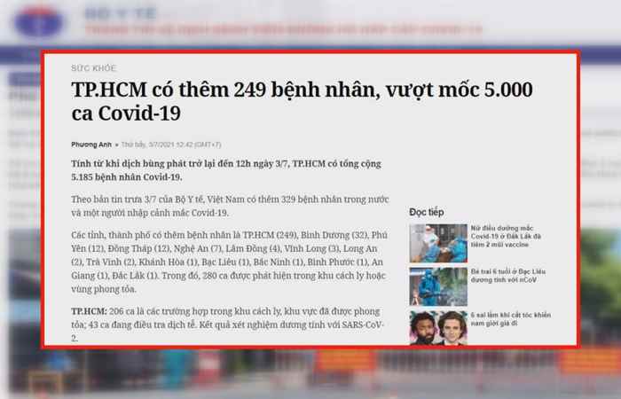 Tin mới nhận (cập nhật covid-19 mới nhất tối 03-07-2021)