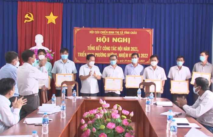 Vĩnh Châu: Hội Cựu Chiến binh Thị xã triển khai nhiệm vụ năm 2022