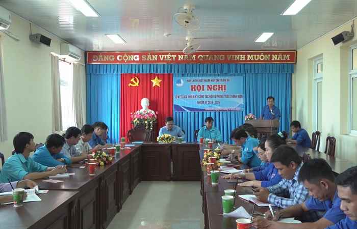 Hội LHTN Việt Nam huyện Trần Đề sơ kết giữa nhiệm kỳ