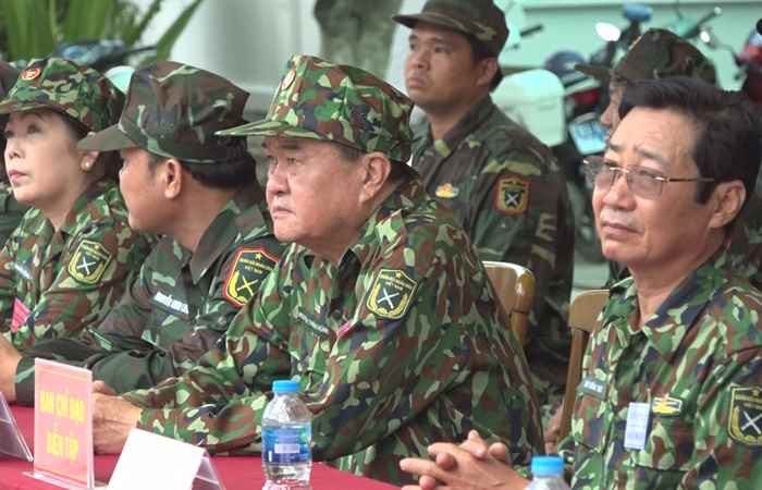 Xã Tân Hưng diễn tập chiến đấu phòng thủ