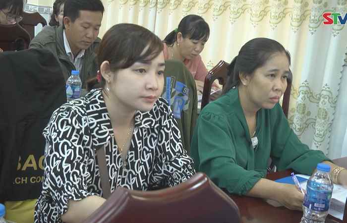 Mỹ Tú tập huấn về công tác khuyến công 