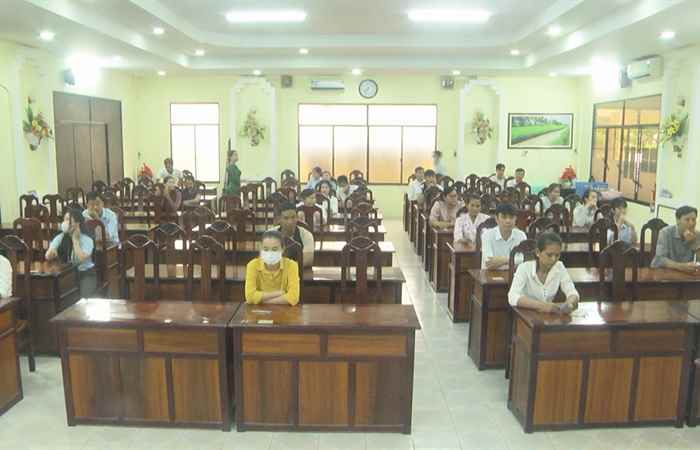 Khai mạc kỳ tuyển dụng công chức cấp xã, huyện Mỹ Xuyên năm 2023