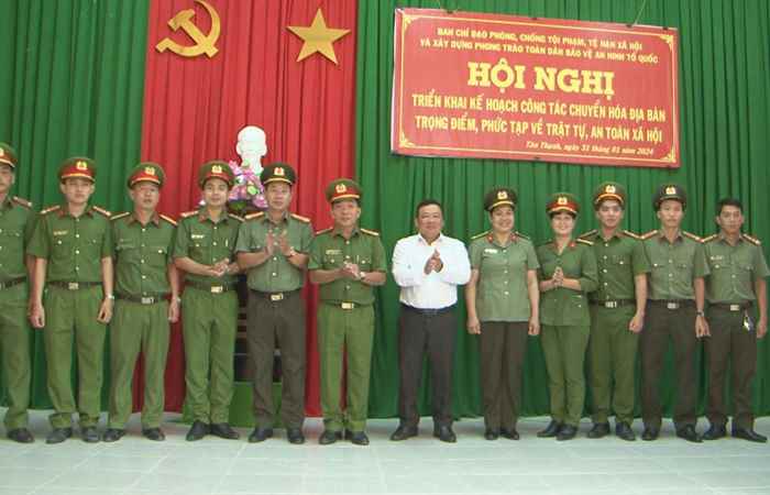 Long Phú: Triển khai Kế hoạch chuyển hóa địa bàn trọng điểm, phúc tạp về trật tự an toàn xã hội tại xã Tân Thạnh