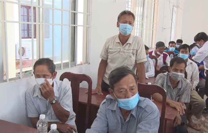  Vĩnh Châu: Đối thoại với các hộ dân bị ảnh hưởng Cống tạm B1 thuộc Dự án Nhà máy Điện gió Lạc Hòa 2