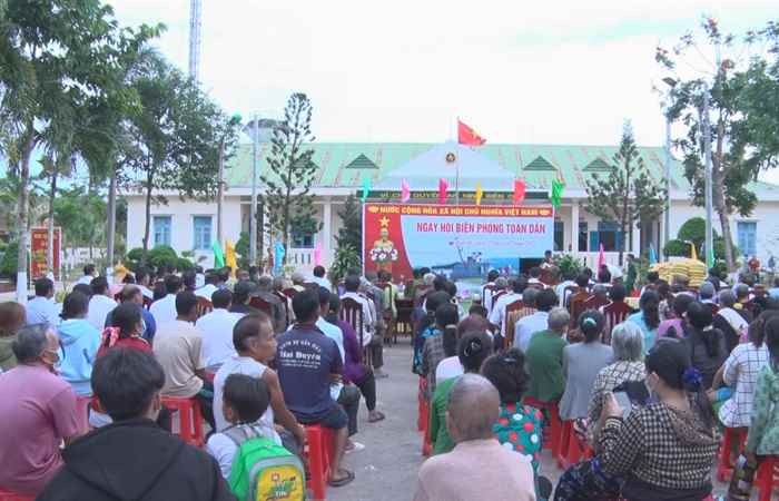 Trần Đề: Đồn Biên phòng Trung Bình tổ chức “Ngày hội Biên phòng toàn dân” năm 2023