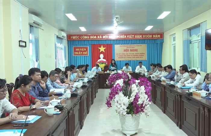 Cụm thi đưa các huyện, thị xã, thành phố sơ kết công tác thi đua khen thưởng 6 tháng đầu năm 2023