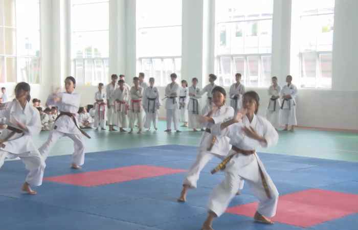 Thị xã Vĩnh Châu tổ chức kỳ thi thăng hạng Karatedo năm 2023