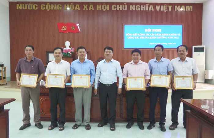 THạnh Trị: Tổng kết công tác cải cách hành chính và thi đua khen thưởng năm 2023