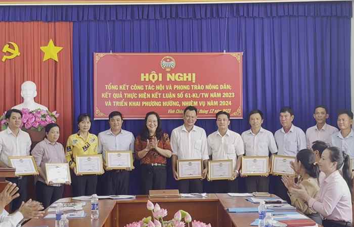 Tổng kết công tác hội và phong trào nông dân năm 2023