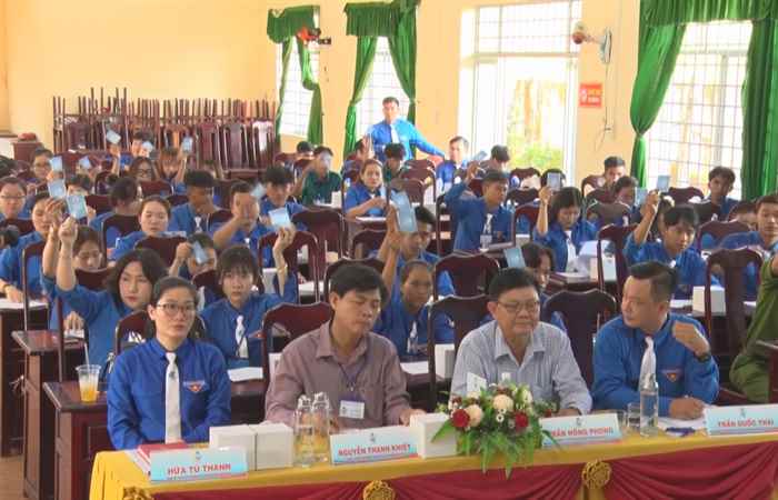 Trần Đề: Đại hội Đại biểu Hội LHTN Việt Nam xã Tài Văn lần thứ IV, nhiệm kỳ 2024 – 2029