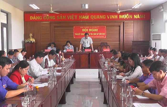 Châu Thành tổng kết công tác kiểm tra giám sát