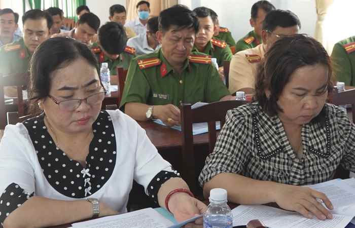 Mỹ Tú: Triển khai kế hoạch chuyển hóa địa bàn xã Mỹ Phước năm 2023