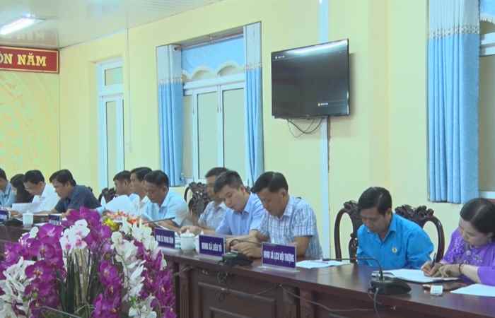 Trần Đề: Sở Văn hóa, Thể thao và Du lịch làm việc với UBND huyện 
