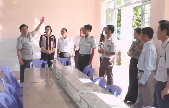 Thạnh Trị: Sở GD&ĐT tỉnh Sóc Trăng kiểm tra công tác chuẩn bị cho kỳ thi tốt nghiệp THPT năm 2022  