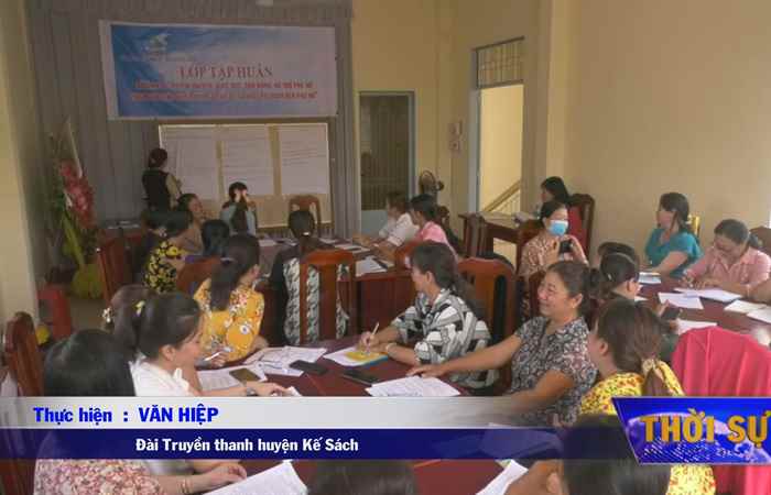 Kế Sách: Hội Phụ nữ tập huấn Đề án 938