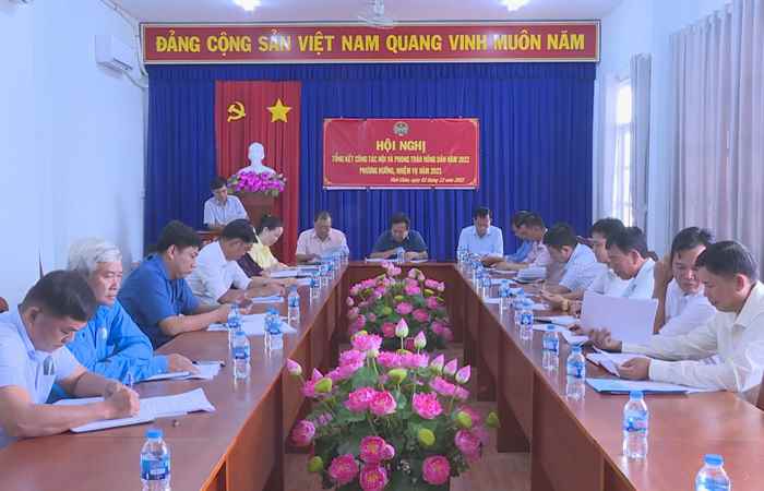 Vĩnh Châu: Hộ Nông dân tổng kết năm 2022