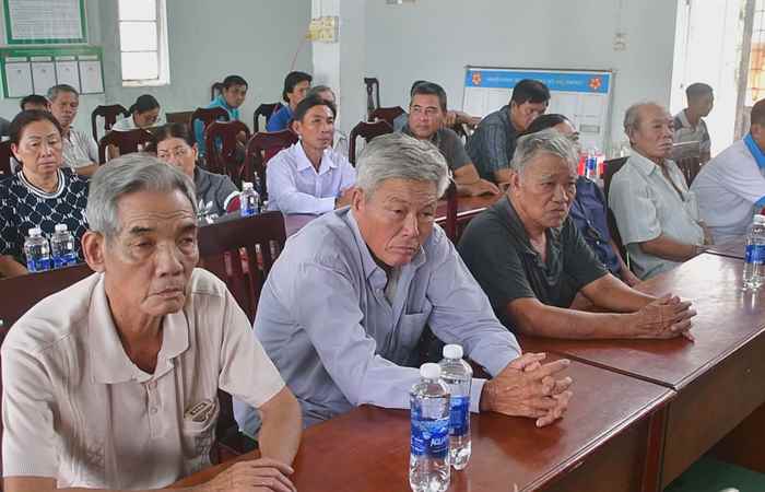Đại biểu HĐND 3 cấp tiếp xúc cử tri xã Hồ Đắc Kiện và xã An Hiệp, huyện Châu Thành