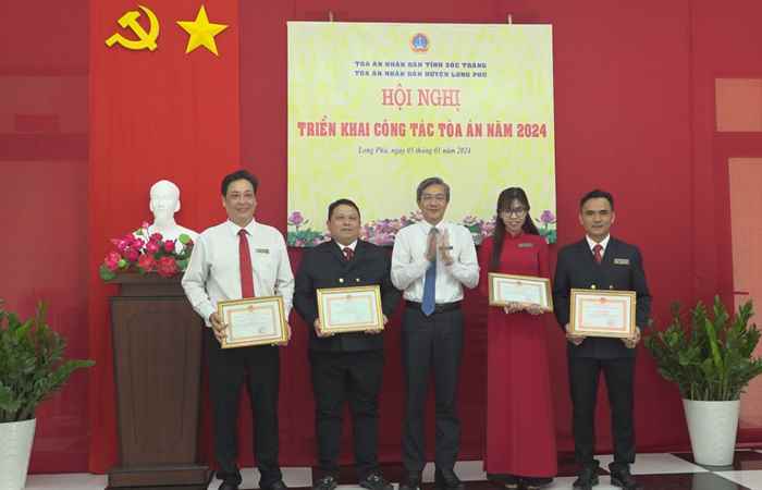 Tòa án nhân dân huyện Long Phú triển khai nhiệm vụ 2024