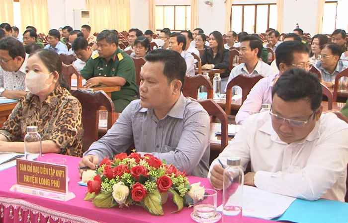 Long Phú triển khai ý định Diễn tập Khu vực phong thủ năm 2023