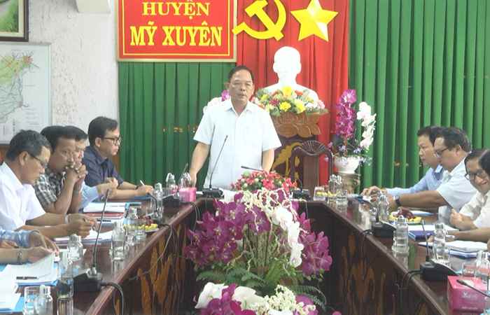 Huyện Mỹ Xuyên: Báo cáo việc thực hiện các Chương trình mục tiêu Quốc gia trong 6 tháng đầu năm 2023  