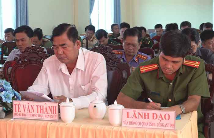 Trần Đề: Nâng cao hiệu quả tiếp nhận, phân loại, xử lý, giải quyết nguồn tin tội phạm