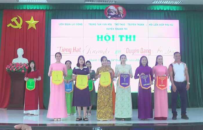 Thạnh Trị: Hội thi Tiếng hát Karaoke và Duyên dáng Áo dài