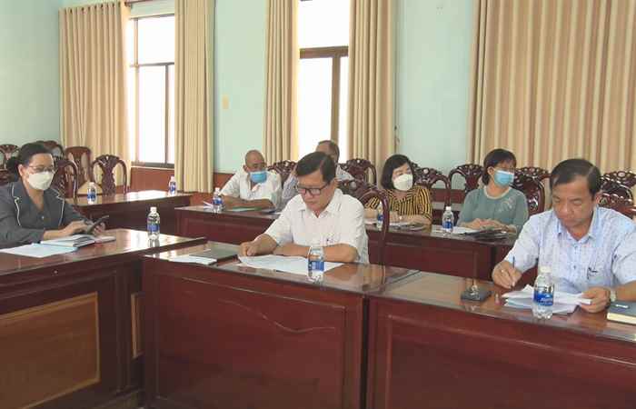 Vĩnh Châu: Uỷ ban MTTQ Việt Nam sơ kết công tác 6 tháng đầu năm 2022
