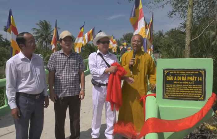Kế Sách: Khánh thành đưa vào sử dụng cầu nông thôn tại xã Kế Thành và Đại Hải