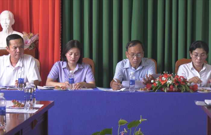 Châu Thành: Giám sát việc quản lý sử dụng vốn sự nghiệp môi trường, công tác bảo vệ môi trường tại xã Thiện Mỹ và xã An Ninh