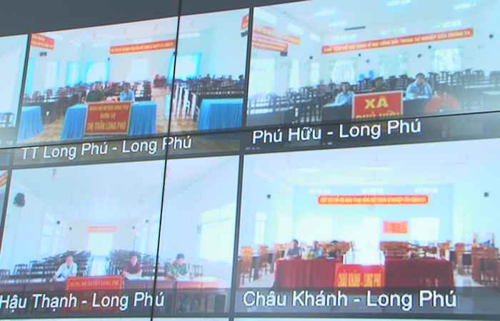 Long Phú: Công an huyện đánh giá tiến độ thực hiện cao điểm 90 ngày, đêm thu nhận, kích hoạt định danh điện tử
